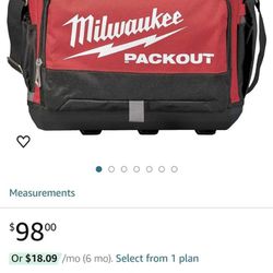 Milwaukee Pack out Lunch Box 