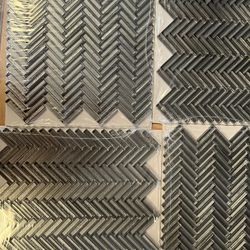 Light Grey Mosaic Tile 