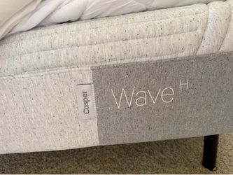 Casper Cal King Wave Hybrid with adjusting bed frame