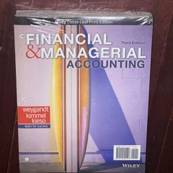 Financial & Managerial Accounting Third Edition