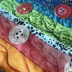 Wild color, shower curtain