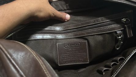 Coach Brown Leather Bag