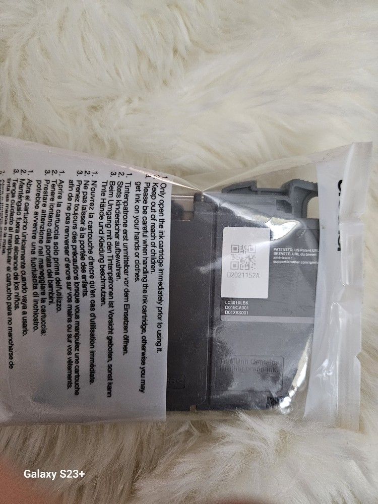 Brother Lc401 Bk Ink cartridge