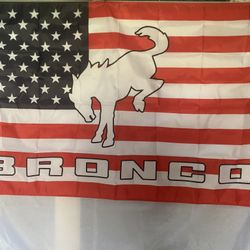 Ford Bronco Wall Flag (3’x5’)