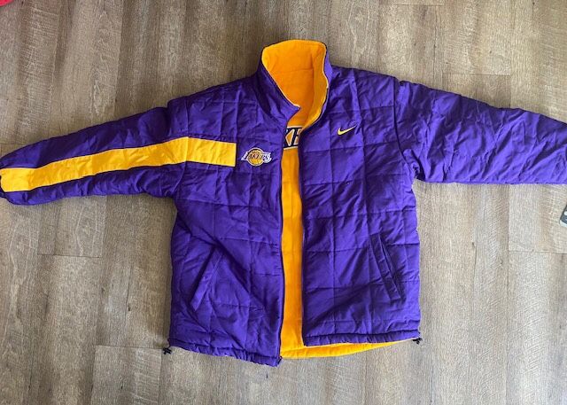 Nike Lakers Reversible Puffer Jacket