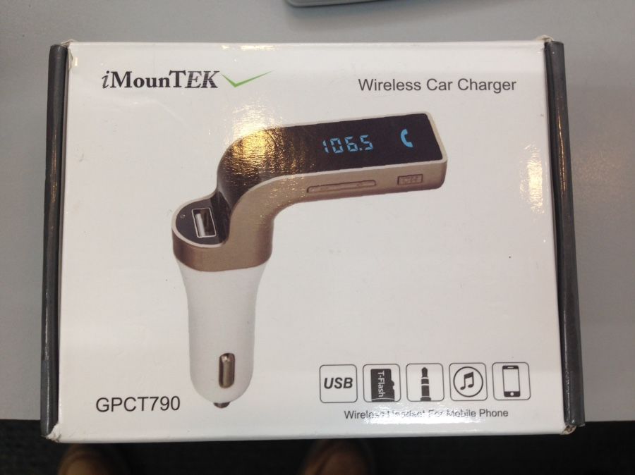 iMOUNT TEK BLUETOOTH WIRELESS GPCT790 CAR CHARGER for Sale in San