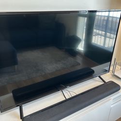 50” TCL Flat Screen TV with Roku