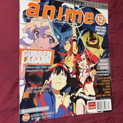FUTURE ANIME Magazine, SUMMER 2008, GURREN LAGANN, 12 POSTERS INSIDE, OTAKU!
