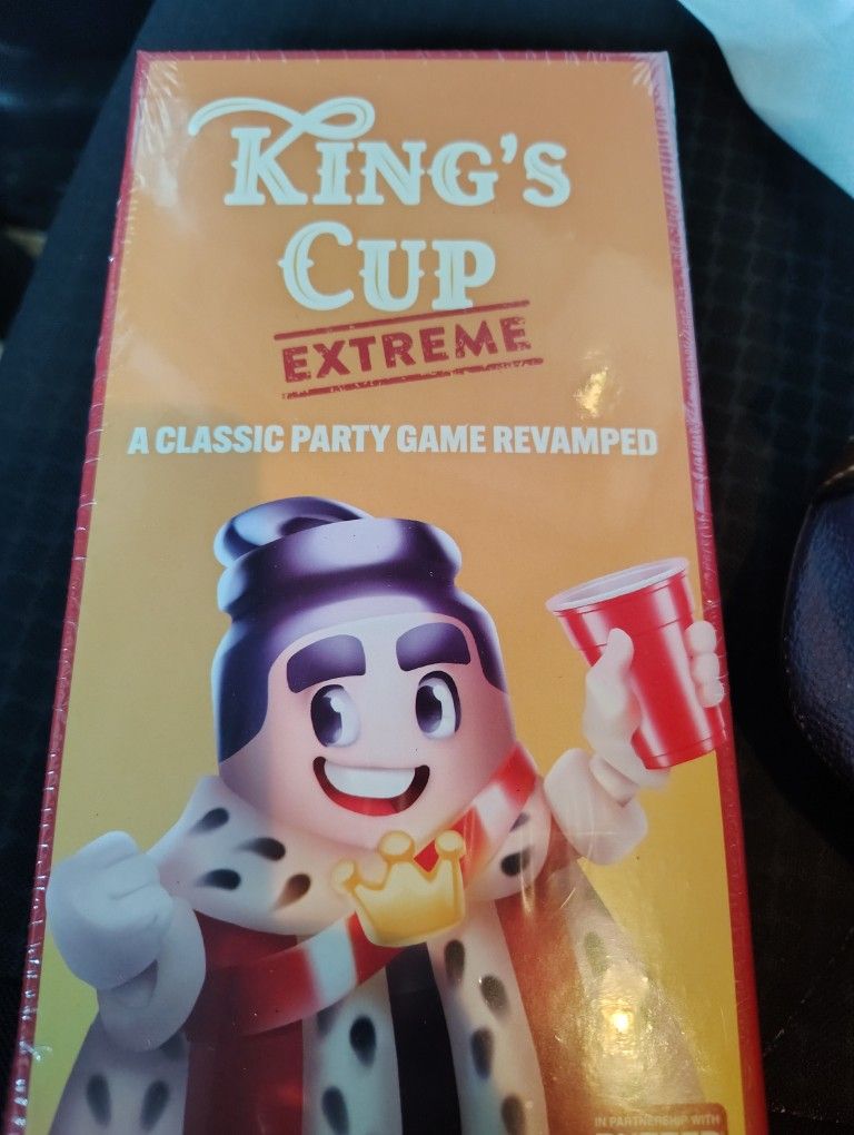 Kings Cup Extreme Game Never Used Unopened
