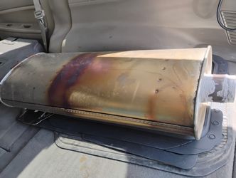 Muffler Practically New..2 - 1/2 Pipe
