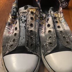 Ed Hardy Laceless Shoes 