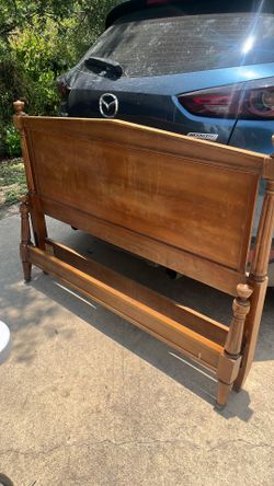 Queen bed frame