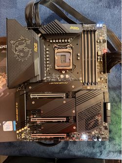 Msi z590 ace motherboard