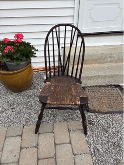 Dining Room Chairs (4) - Antique