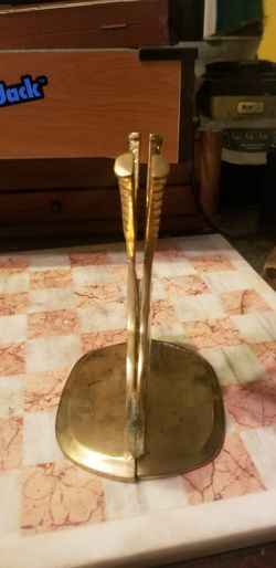 Tennis Brass/crystal figurines