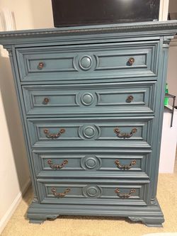 Beautiful vintage highboy dresser