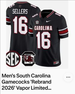 Nike South Carolina Gamecocks #16 Football Jersey Size L