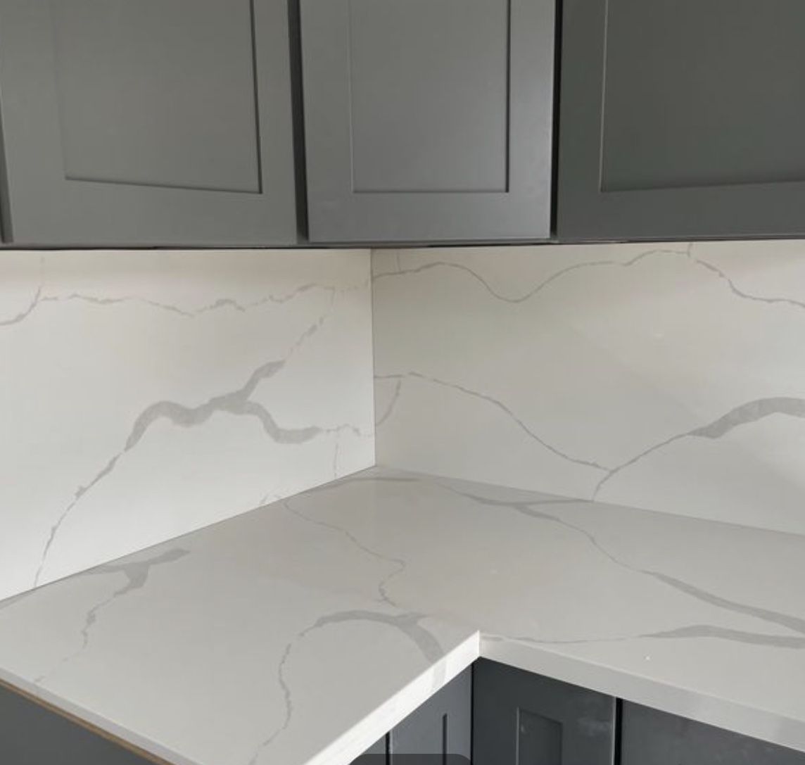 Calacatte white Quartz Countertop $289