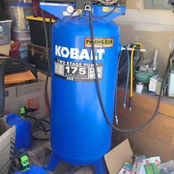 Kobalt 2 Stage Compressor New!