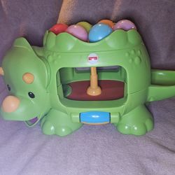Fischer Price Double Poppin' Dino w/ Silly Sounds And Music