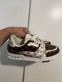 Men’s Louie V’s Trainers Size 11 There In Great Condition Still Need Gone Asap Lmk!