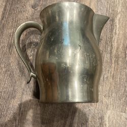 Woodbury pewters straight spout pitcher