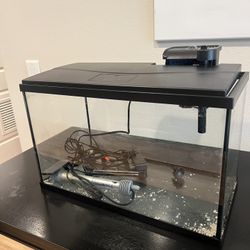 10 Gallon Fish Tank & Filter 