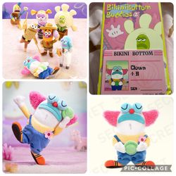 NEW CLOWN Bikini Bottom Buddies 2 SECRET Plush Pendant
