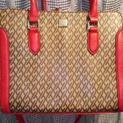 New Nine West Leather Handbag