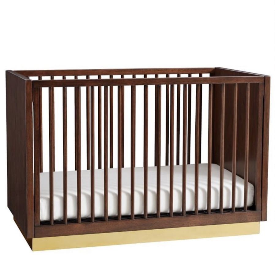 Pottery Barn Convertible Crib With Mattress
