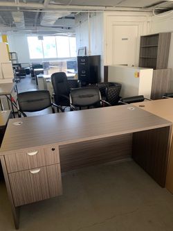 Desk gray 30”x60”