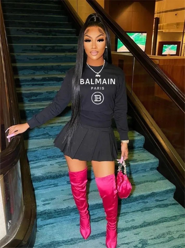 Black Balmain Paris Sweater 