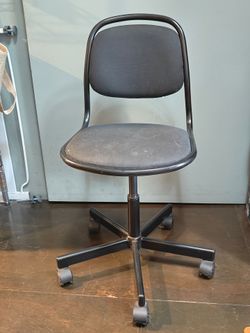 Ikea Black Office Swivel Chair