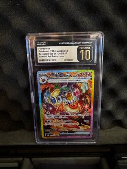 Pokémon Flareon ex Terastal Fest ex Special Art Rare CGC Pristine 10