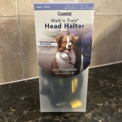 Coastal Walk 'n Train Head Halter Size small petite  Dog Training No Pull Collar