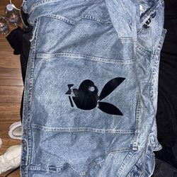playboy jean jacket