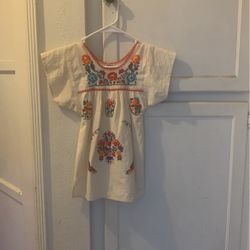 Girls Mexican Dress
