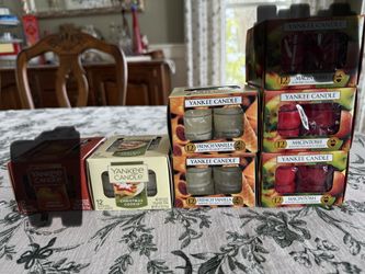 New Boxes Of Yankee Candle Tea Lights/12 Count/$6 Per Box