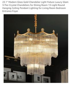 Gold Chandelier
