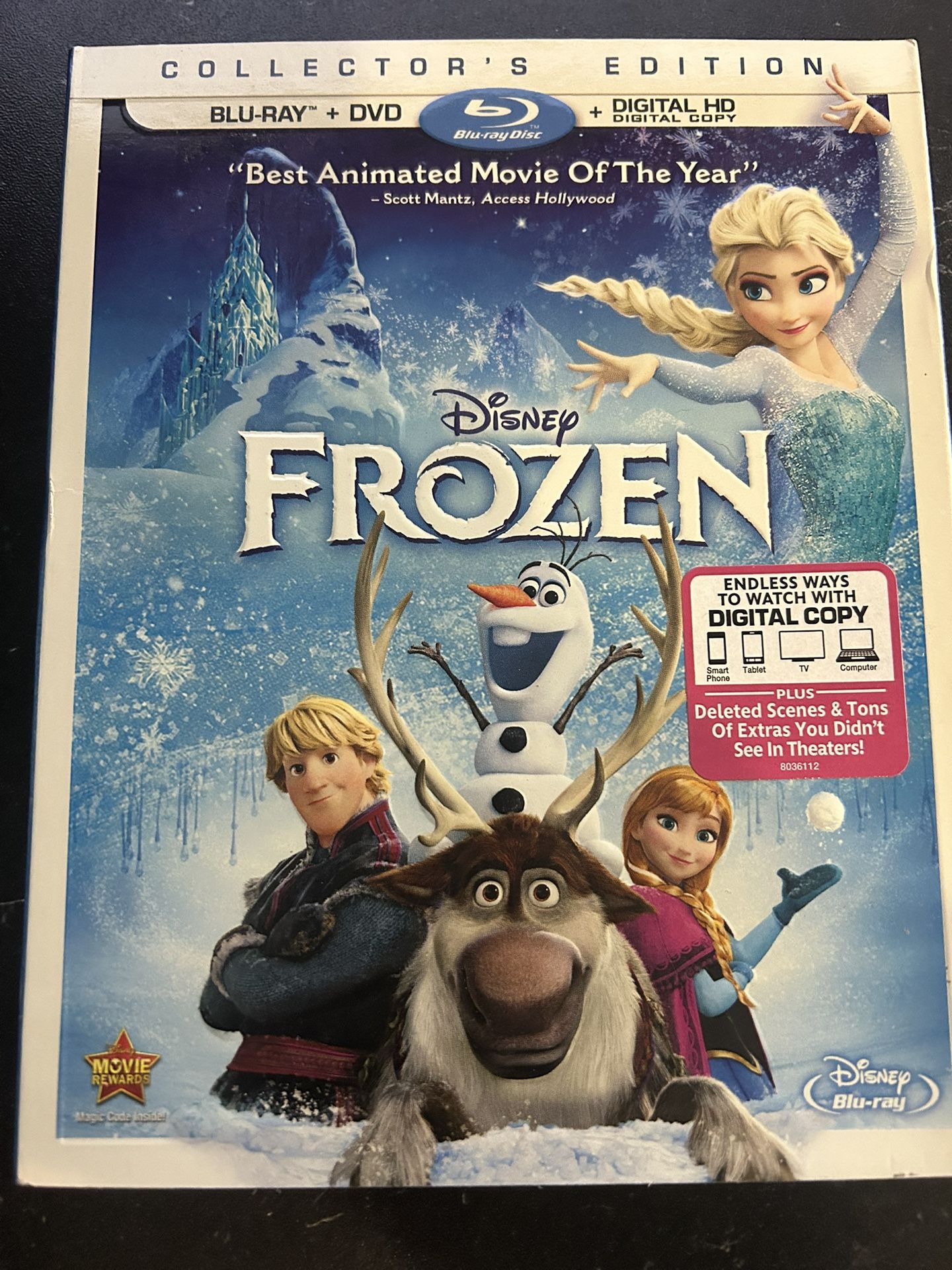 Disney’s Frozen DVD Brand New