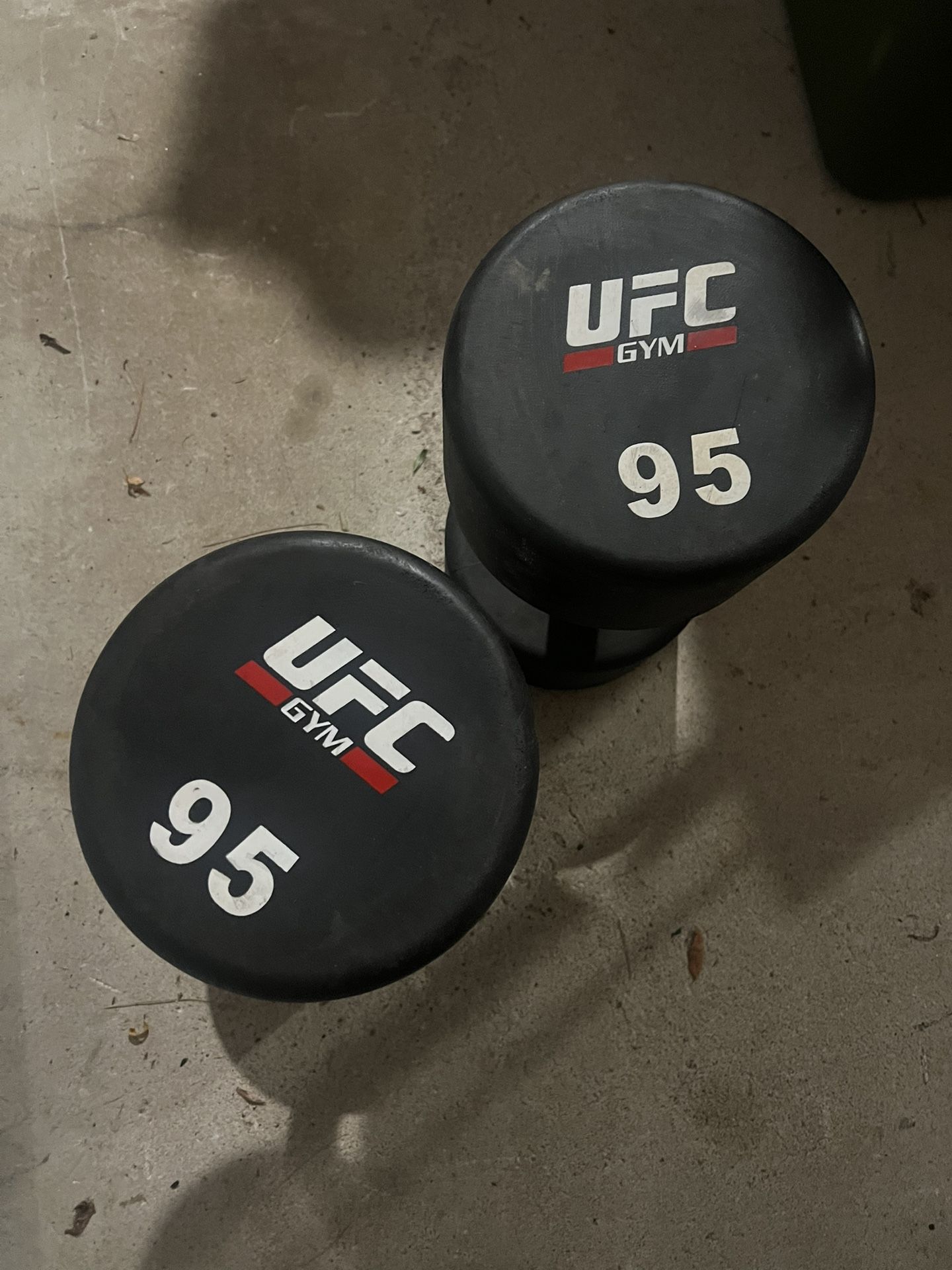 UFC Brand Dumbbells 95lb Pair