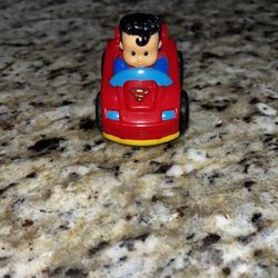Fisher Price Little People Wheelies Superman