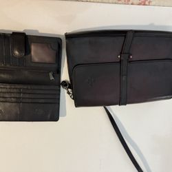 Purse leather by Patricia, Ash