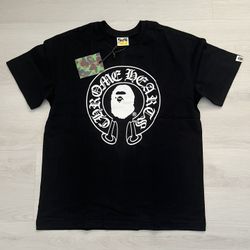 Bape X Chrome Hearts Size L