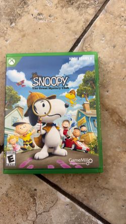 Snoopy The Great Mystery Club - XBOX X