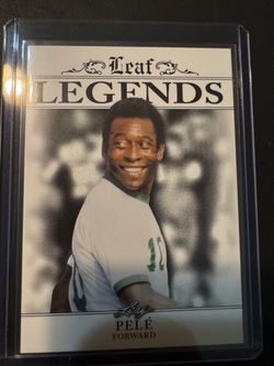 Leaf legends Pele trading card