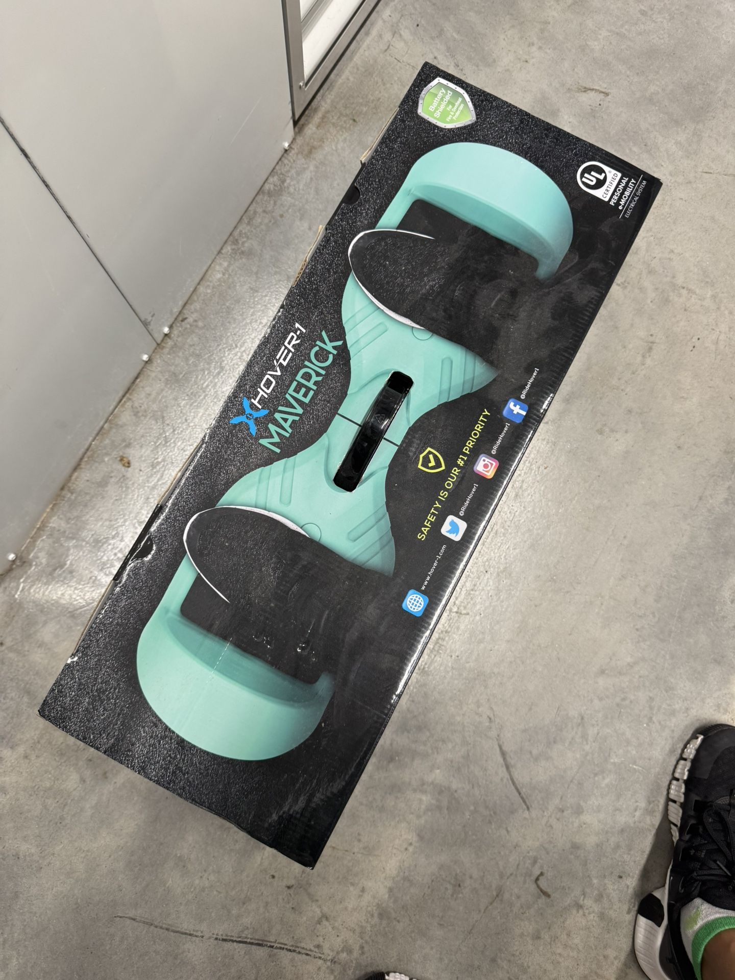 Teal Hoverboard