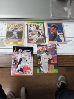 Barry Bonds baseball cards