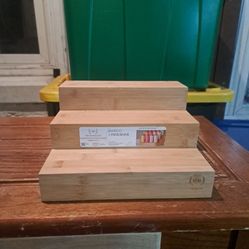 Bamboo 3-Tier Riser