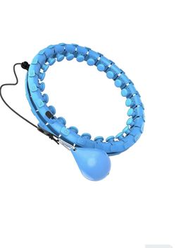 Dumoyi Smart Weighted Fit Hoop for Adults Weight Loss, 24 Detachable Knots